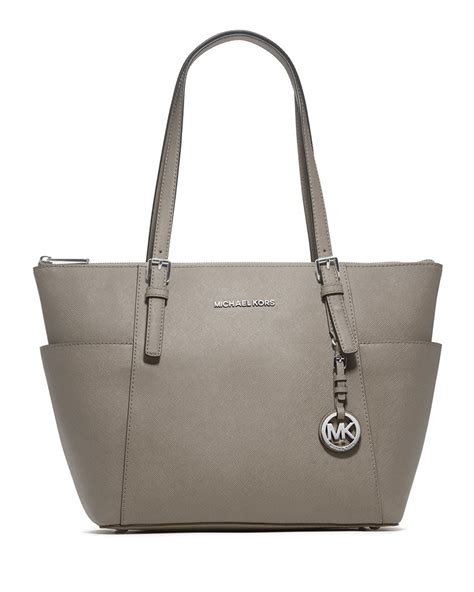 michael kors grey tote bag.